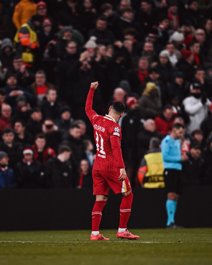 利物浦锋线爆发,连连破门晋级欧冠四强 利物浦锋线爆发,连连破门晋级欧冠四强