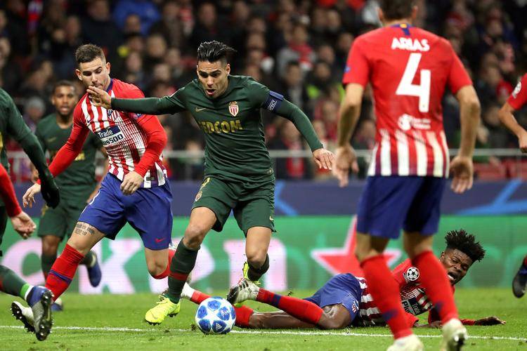 摩纳哥胜马德里竞技,晋级希望小亏 摩纳哥胜马德里竞技,晋级希望小亏